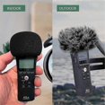 thumbnail image 2 of 2-Pack Foam Windscreen for Portable Recorders - Universal Microphone Cover Accessory, 2 of 5