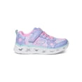 thumbnail image 3 of Skechers Girls Kayleigh 2-Light Up Velcro Strap Sneakers, 3 of 6