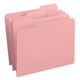 thumbnail image 1 of Carpeta para archivos Smead, con lengüeta reforzada de 1/3, tamaño carta, color rosa, 1 of 8