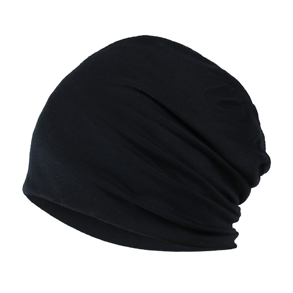 Audhol Hijab Cap Men Soild india Stretch Drawstring Hat Wool