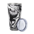 thumbnail image 2 of KLL Capybara Riding Bicycle Print 40oz Stainless Steel Insulated Car Cup with Spillproof Lid - Keep Your Drink Hot or Cold on the Go-Straw Two-piece Set, 2 of 8