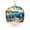 Santa Catalina Island 1, variant on Falaise D'Aval Destination Ornament, France Christmas Travel Souvenir Keepsake