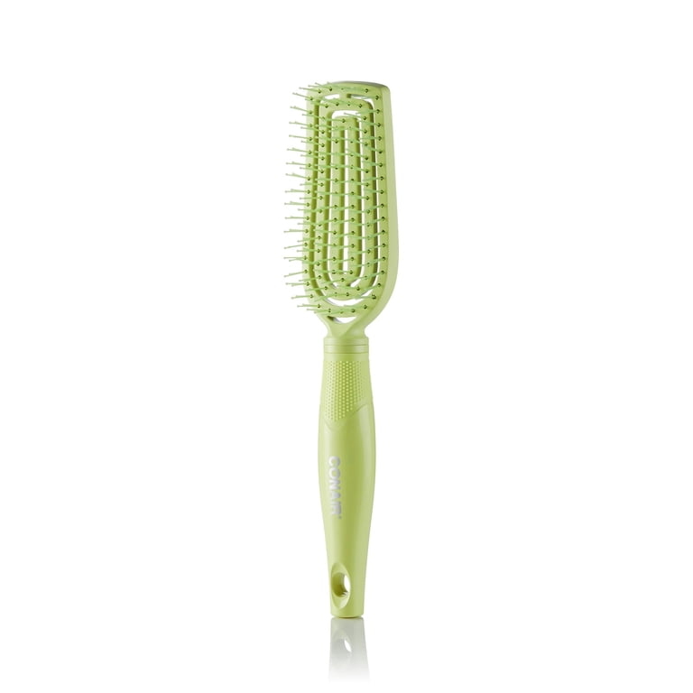 Conair Flexi Head Slim Cushion Brush, Green photo 4