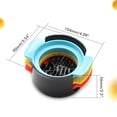 thumbnail image 3 of Cortador De Huevos 3 En 1, Utensilios De Cocina Para El Hogar, Cortador De Huevos Resistente Y Duradero Kearding HA035171-00, 3 of 6