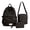Brown#3, variant on 3-Pcs School Backpacks With Bow For Girls, Delicate Coquette Style Bookbag, Adorable Bow Pattern Backpack Kit For Young Students (Light Blue Bow)
