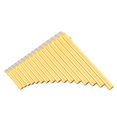 thumbnail image 1 of Flauta de Pan Flauta de pan de 16 tubos G-A2 Key Pan Pipes ABS Panpipes Instrumento de viento de madera tradicional chino con bolsa de transporte, 1 of 6