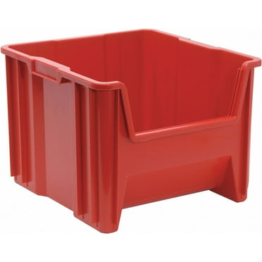 Quantum Storage Systems Bin,Red,Polyethylene,12 1-2 in QGH800RD QGH800RD ZO-G3748656
