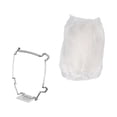 thumbnail image 4 of Escurridor de acero inoxidable, soporte para bolsas de basura, escurridor plegable para fregadero conjunto combinado, 4 of 9