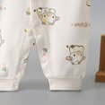 thumbnail image 4 of CAUYDY Newborn Girl Coming Home Outfits Baby Romper 3-6M 9-12M 18-24M Preemie Clothing Long Sleeve Bodysuit Fall Winter Infant Girls Pajamas Toddler Sleepers Sizes 18-24 Months,Grey, 4 of 5