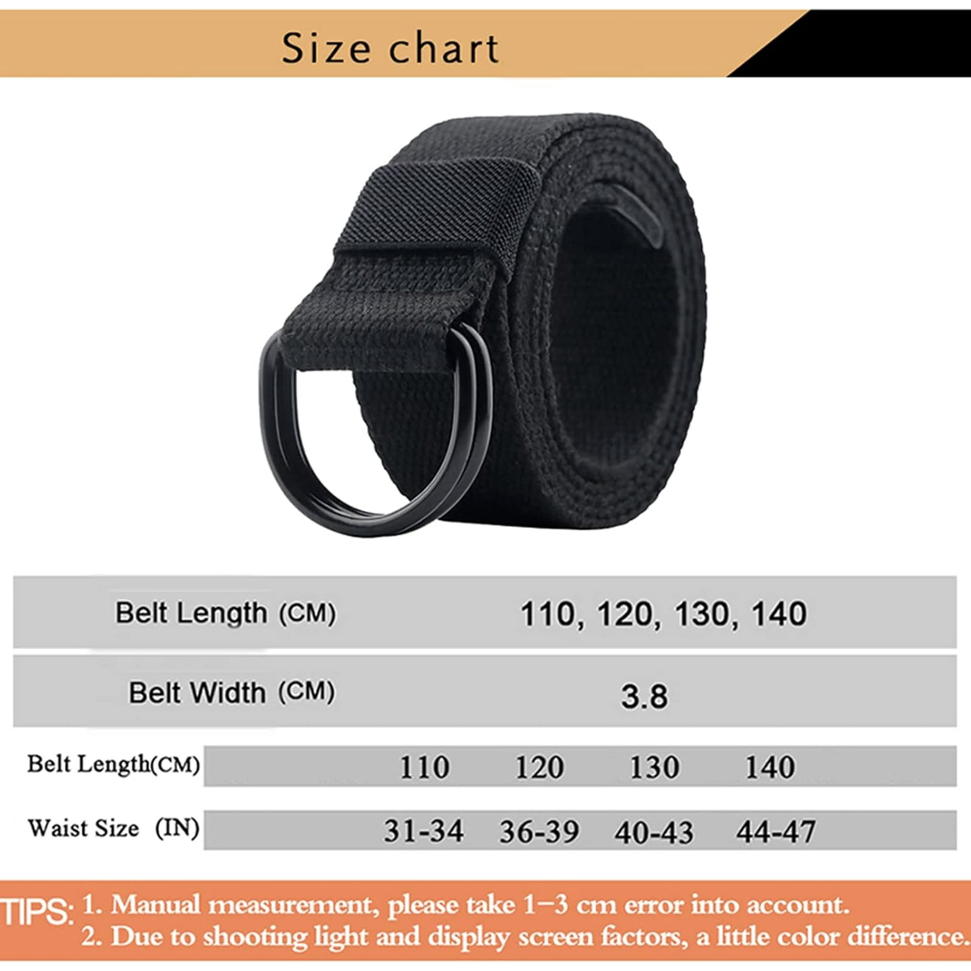 Size Chart Belt Width For Jeans Chart 120cm In Belt Size 120 Cm