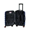 Rockland Luggage Quilt 3Piece Hardside Polycarbonate Luggage Set F238