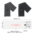 thumbnail image 2 of Reayehane Winter Usb Heated Scarf Heated Collar Shawl Fleece Electric Neck Protector Shoulder Protection With Battery Box (Gray ), 2 of 4