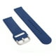 thumbnail image 5 of Correas de reloj con hebilla plateada, correa de silicona, repuesto de pulsera suave para Samsung/Huawei/Amazfit/Xiaomi Color Watch/Gamin Vivoactive 4 22 mm, azul claro, 5 of 5