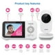 thumbnail image 2 of Monitor de video para bebes VTech VM819 con bateria de 19 ho Vtech VTech, 2 of 2