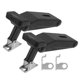 thumbnail image 5 of 2 piezas de cerradura de pestillo de puerta flexible de repuesto de goma y metal con centro de cierre, 5 of 7