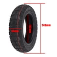 thumbnail image 2 of 10 Inch Electric Scooter Tire 10x2.50 Tubeless Off-Road Skateboard Tyre Replacement 250mm Outer Diameter, 2 of 8