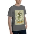 thumbnail image 2 of Bingfone Dinosaur Men'S Loose Fit Short-Sleeve Pocket T-Shirt, 2 of 7