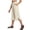 Beige, variant on Women's Capri Pants Wide Leg Plus Size UPF50+ Lightweight Quick Dry Pants Casual Loose Hiking Walking Capris, 2XL