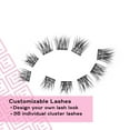 thumbnail image 4 of Eylure Fluffy Curl Eyelash Clusters, 4 of 8