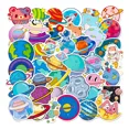 thumbnail image 1 of Stickers Tazo Dorado 50 Calcomanias Decoracion Pvc Vs Agua, 1 of 6