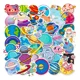thumbnail image 1 of Stickers Tazo Dorado 50 Calcomanias Decoracion Pvc Vs Agua, 1 of 6