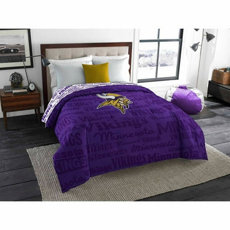 Nfl Minnesota Vikings Twin Full Bedding Comforter Walmart Com