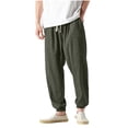 thumbnail image 2 of Sweatpant Men Mens Joggers With Zipper Pockets Gym Pants for Men Workout Draw String Pants Baggy Sweat Pants for Men Men Exercise Pants, 2 of 8