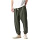 thumbnail image 2 of Ceisia Men's Breathable Loose Tapered Casual Pants with Elastic Drawstring Waist Green XXXL Gifts, 2 of 8