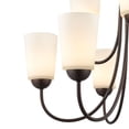 thumbnail image 4 of 9809-RBZ Millennium Lighting Ivey Lake - 9 Light Chandelier-23.25 Inch Tall and 25.25 Inch Wide     -Traditional Installation, 4 of 8
