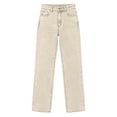 thumbnail image 5 of JUSLIO Jeans for Women High Waisted Solid Wide Leg Jeans, Plus Size Loose Casual Full Length Denim Trousers Khaki XXXXL, 5 of 5