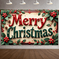 thumbnail image 3 of Festive Design Merry Christmas Holiday Banner Decorative Christmas Elements for Holiday Celebration Indoor Outdoor Event, 3 of 9