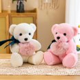 thumbnail image 4 of Peluche Oso de Peluche Oso de Peluche Muñeca de Peluche Rosa 30cm, 4 of 5