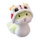 thumbnail image 1 of Lindos juguetes de felpa de la serpiente Decoración del hogar Lion Dance Sombrero para adultos Regalo 38 cm, 1 of 10