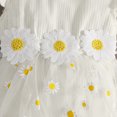 thumbnail image 3 of Staki Baby Girl Dress Tulle Summer Ruffe Sleeveless Romper+Headband 2Pcs Infant Dresses Girls Birthday Outfit 0-18M,3-6 Months, 3 of 5