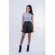 thumbnail image 1 of SHORT ANA PIEL BORREGO NEGRO, 1 of 4