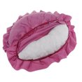 thumbnail image 3 of Coussin de Table de Massage Spa Doux Oreiller de Visage Coussin de Tête de Cou Voyage Rose Rouge, 3 of 9