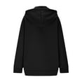 thumbnail image 3 of Plebaso Women's Half Zip Hoodies Pullover with Pocket Casual Long Sleeve Hooded Sweatshirts for Women, 3 of 5