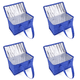 thumbnail image 1 of Bolsa de picnic, portátil, grande, para almuerzo, térmica, para comida, para entrega de cerveza (azul, L), 1 of 8