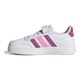 thumbnail image 4 of Tenis Blanco Niña adidas Breaknet 2.0 Rosa Ligero Cómodo Sneakers Original Agujetas Ajustable blanco 19.5, 4 of 10
