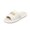 White, variant on EKVAHL Slippers for Women Corduroy Memory Foam Indoor Slippers Open Toe Slip On Bedroom Comfy House Slide Slipper Shoes