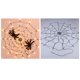 thumbnail image 3 of Spider Web Lamp Control remoto 8 modos de brillo Ahorro de energía Protección ocular Esquina de la Irfora Lámpara colgante, 3 of 7