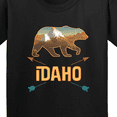 thumbnail image 4 of Inktastic Idaho Vacation Bear Silhouette Youth T-Shirt, 4 of 5