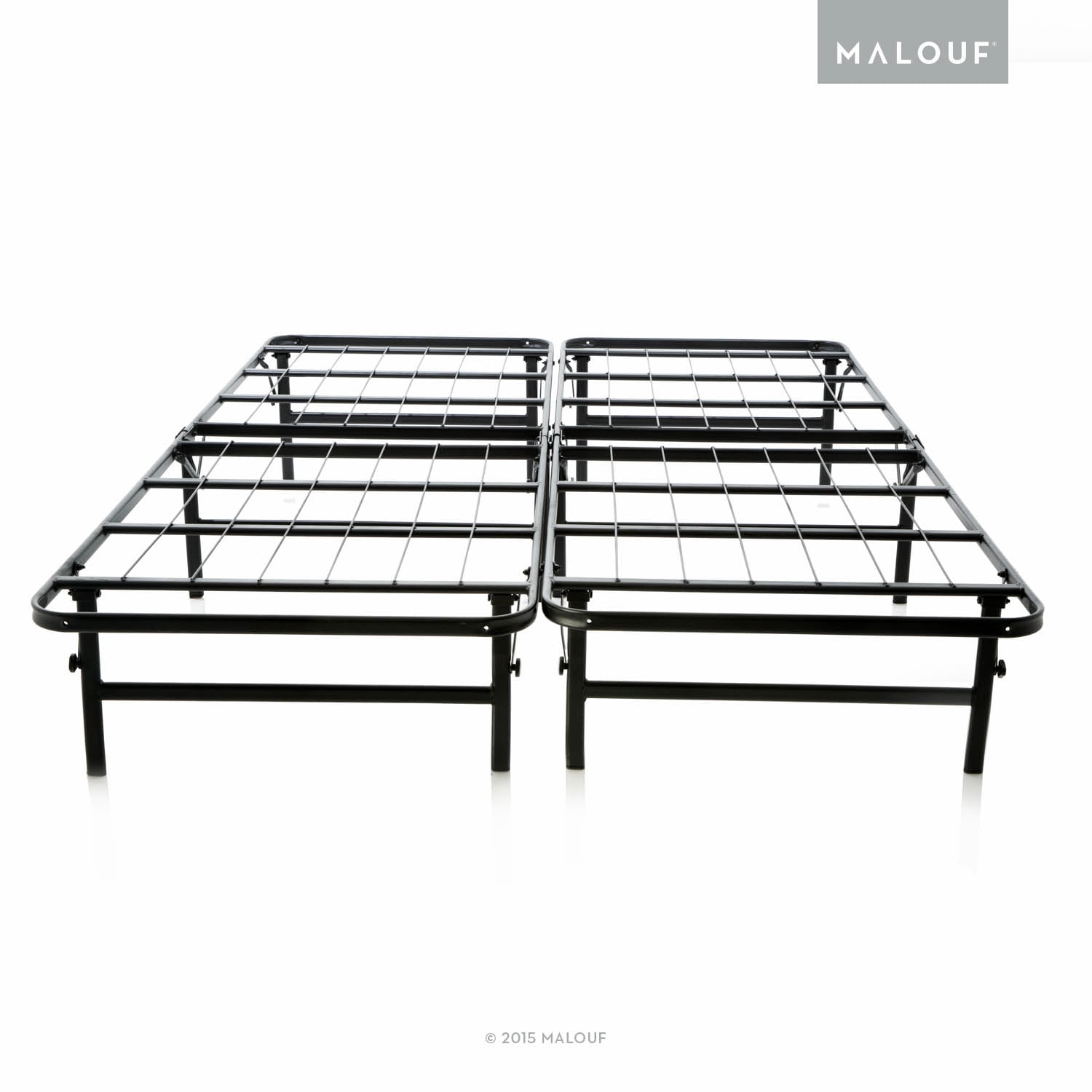 Structures Highrise Lt Foldable Bed Base Platform Frame And Box Spring In One No Assembly Required Full Xl