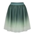 thumbnail image 2 of Vedolay Women's Mid Length Loose Fit Gradient Color Fashion Casual Skirt,Green One Size, 2 of 5