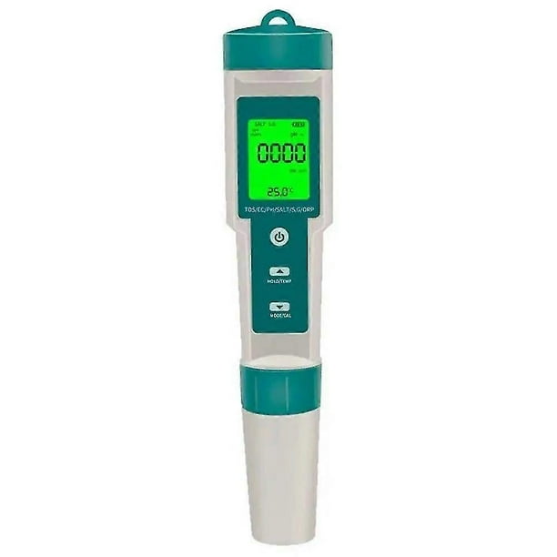 Type A 7 in 1PH Meter Water Quality Tester PH/TDS/EC/ORP/S.G/Water Salinity/Temp Pen Tester
