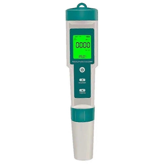 Type A 7 in 1PH Meter Water Quality Tester PH/TDS/EC/ORP/S.G/Water Salinity/Temp Pen Tester