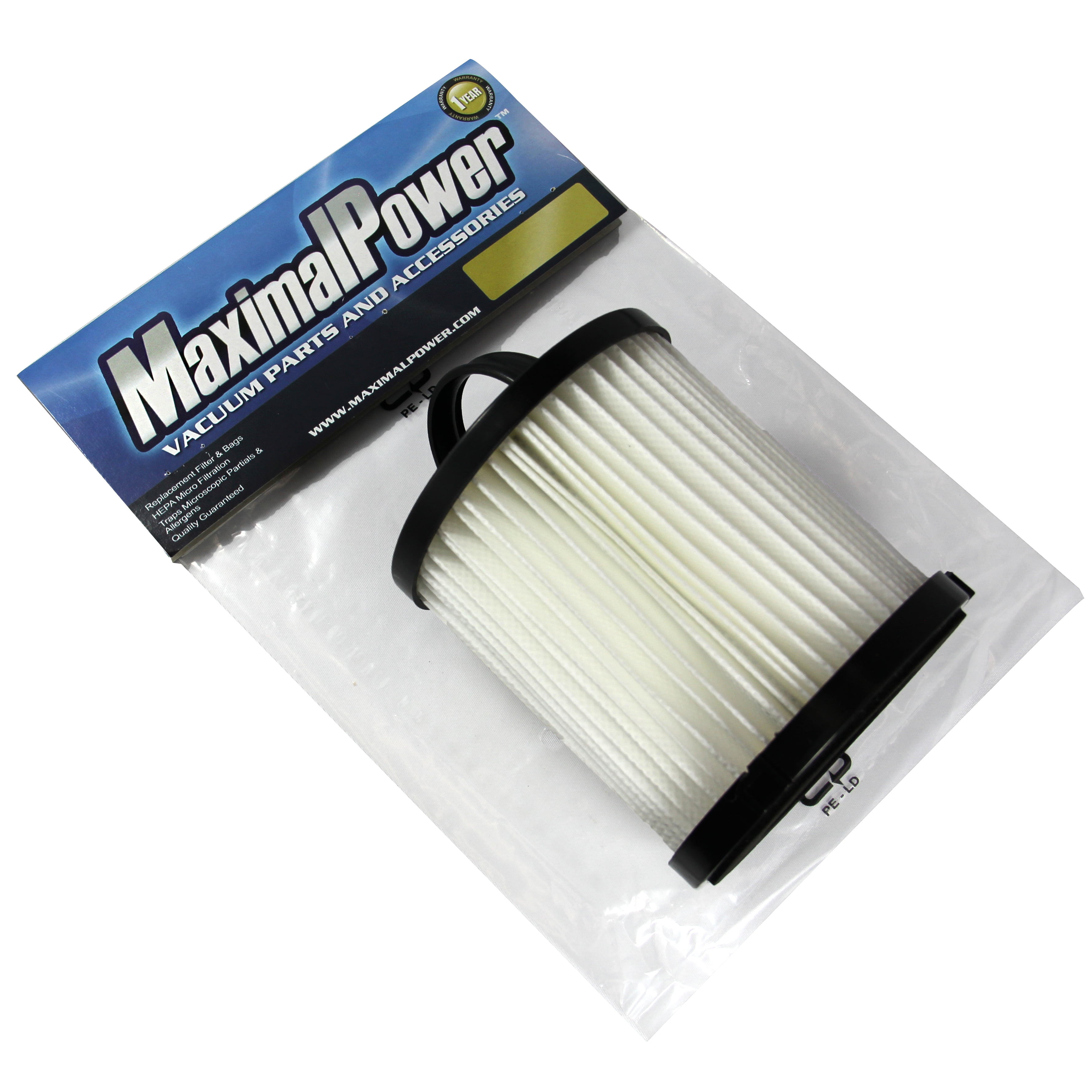 Maximalpower Replacement HEPA Vacuum Filter for Eureka DCF21 Uprights