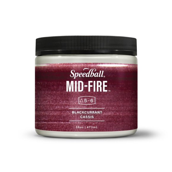 Esmalte cerámico Pottery Glaze Speedball Mid-Fire Blackcurrant 473 ml