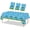 Colourful, variant on 3PCS Video Game Tablecloth, Super Theme Plastic Tablecover Disposable Table Covers for Game Theme Birthday Party Decorations Supplies, 86.6 x 51.2in