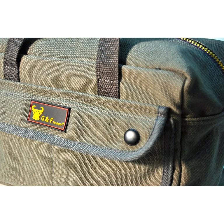 Jumbo Mechanic's Tool Bag with Brass Zipper - Fox Outdoor